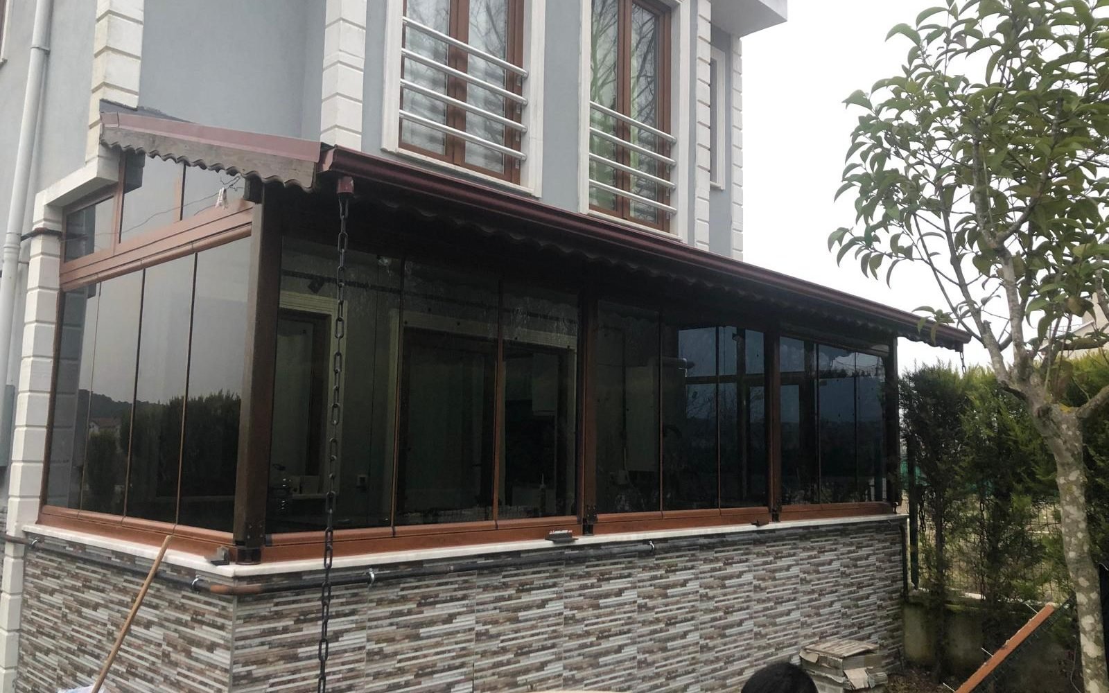 Bioklimatik pergola kış bahçesi — Bioklimatik Pergola ve Kış Bahçesi Entegrasyonu